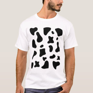 Cow Print Halloween Costume Cow Animal T-Shirt