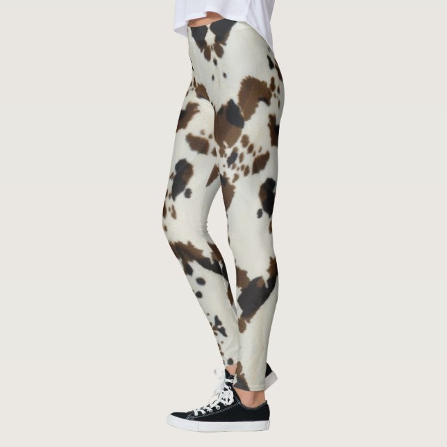Cow Print Leggings (Left)
