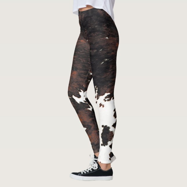 Cow Print Leggings (Left)