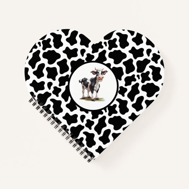 Cow Print Notebook (Front)