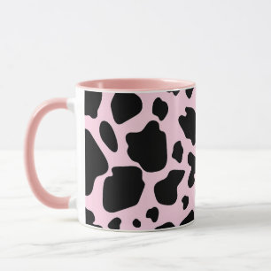 Cow Print on President Pink Mug