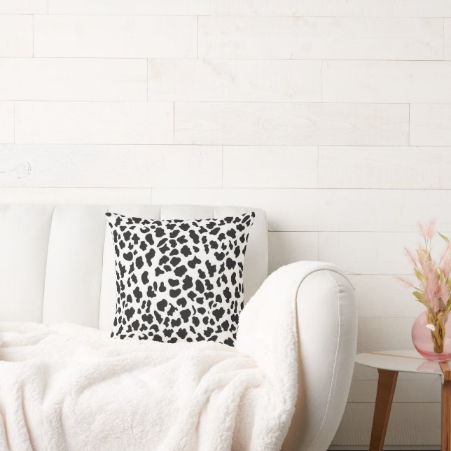 Cow Print Pattern Cushion (Couch)