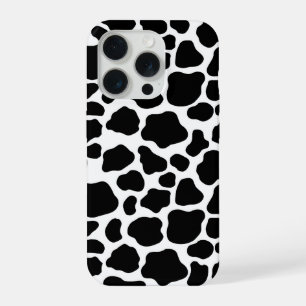 Cow Print Pattern iPhone 15 Pro Case