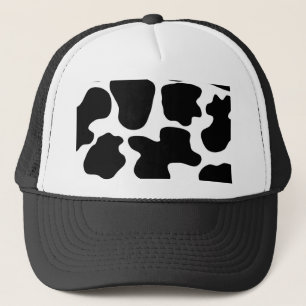 Cow Print Pattern Trucker Hat
