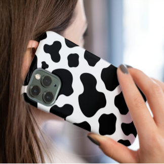 Cow print phone Case