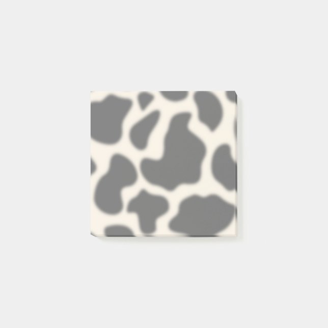 Cow Print Post It Notes (Front)