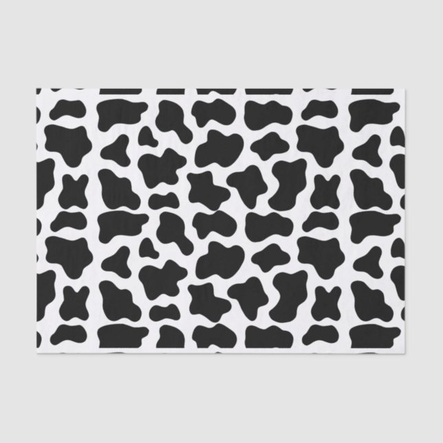 Cow Print Tissue Paper (Front)