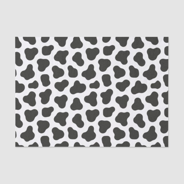 Cow Print Tissue Paper (Front)