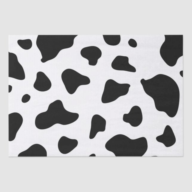 Cow Print  Tissue Paper (Front)