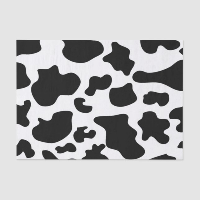 Cow Print Tissue Paper (Front)
