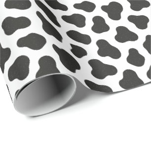 Cow Print Wrapping Paper