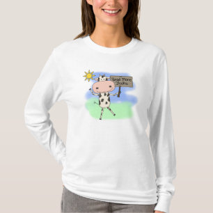 Cow Read More Books T-Shirt