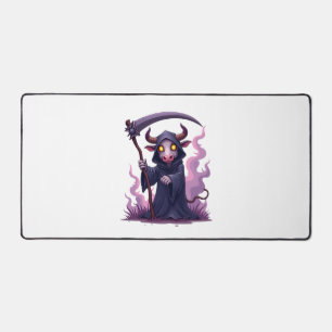 Cow Reaper Desk Mat