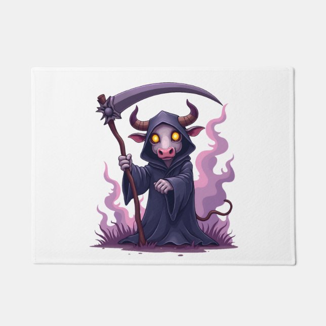 Cow Reaper Doormat (Front)