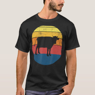 Cow Retro Vintage T-Shirt