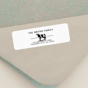  Cow return address  Label