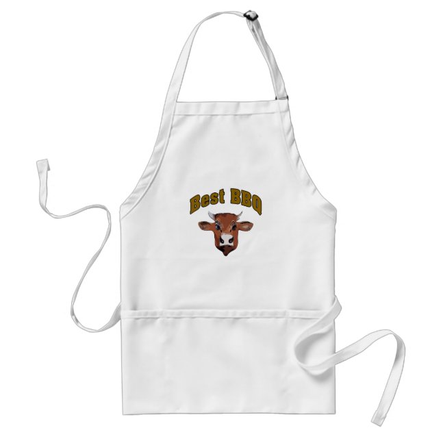Cow Roast, Best BBQ Standard Apron (Front)