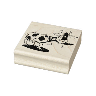 Cow Rubber Stamp