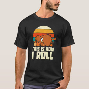 Cow Scotland Highland Cow Cattle Scottish Fun T-Shirt