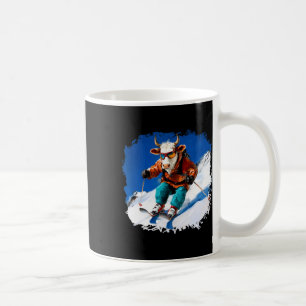 Cow Ski Coffee Mug