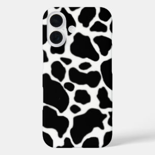 Cow skin pattern iPhone 16 case