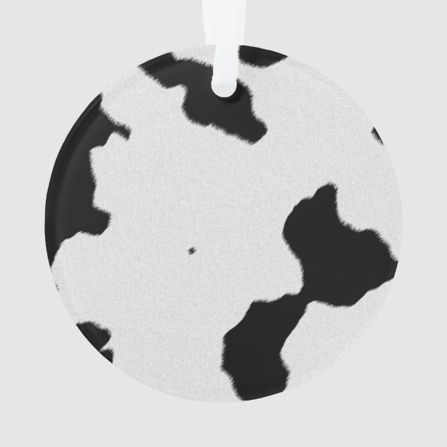 Cow Skin Texture Ornament (Back)