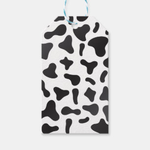 Cow Skin Texture Pattern Gift Tags