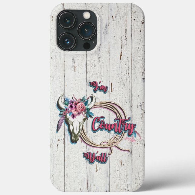 Cow Skull And Rope Case-Mate iPhone Case (Back)
