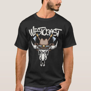 Cow Skull streetwear  T-Shirt