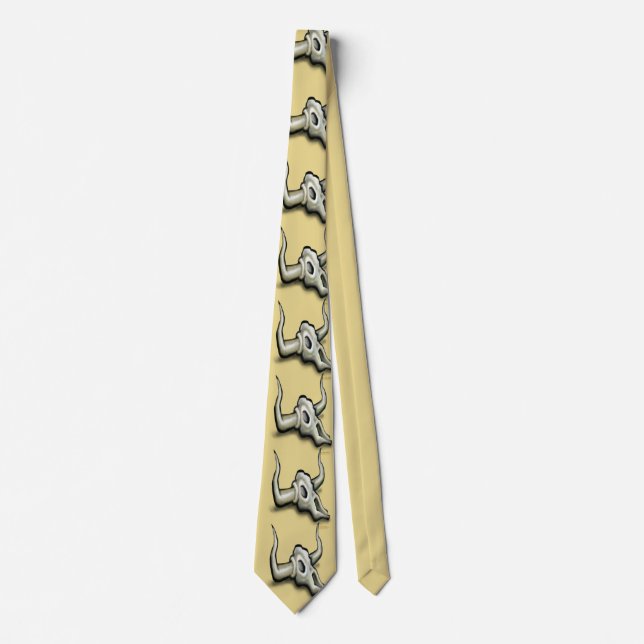 Cow Skull Tie (Front)