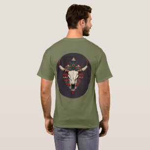 Cow Skull Totem T-Shirt