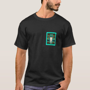 Cow Skulls Retro Pocket Cow Fan  Farm Animal Cow F T-Shirt