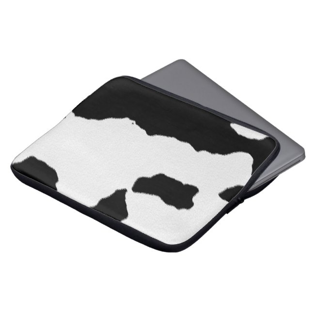 Cow Spots Laptop Sleeve (Front Top)