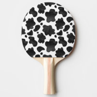 Cow Spots Pattern Black and White Animal Print