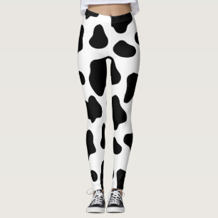 Cow Spots pattern Cows Animal print Leggings