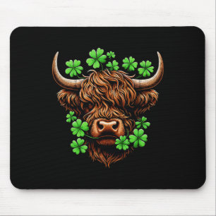 Cow St Patricks Day Saint Pattys Heifer Mouse Pad