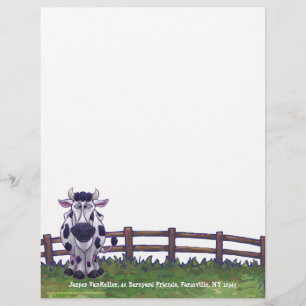 Cow Stationery