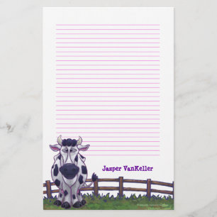 Cow Stationery