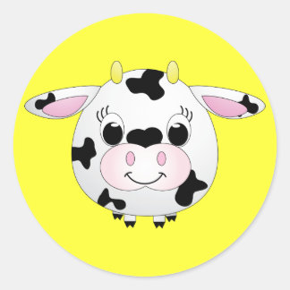 Cow Sticker