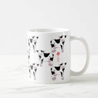 Cow style coffee mug