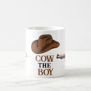 Cow the boy mug