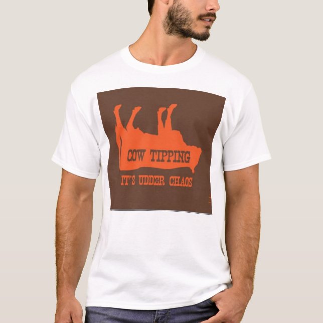 Cow Tipping T-Shirt (Front)