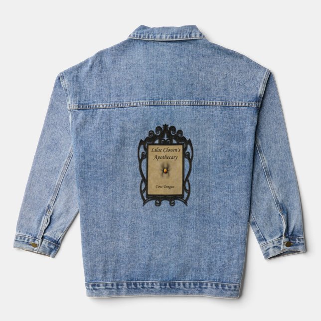 Cow Tongue Denim Jacket (Back)