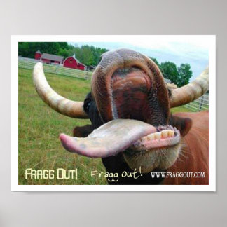 cow tongue frag poster
