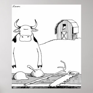Cow Tools HQ Cropped Poster