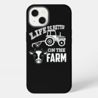 Cow Tractor Farm Life Farmer Farming Gift