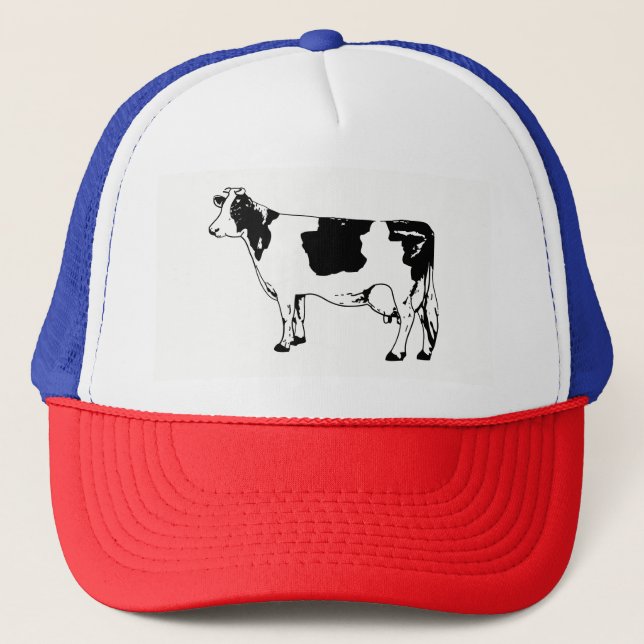 Cow Trucker Hat (Front)