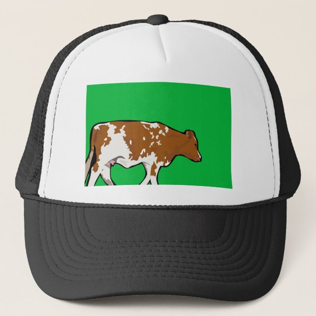 Cow Trucker Hat (Front)