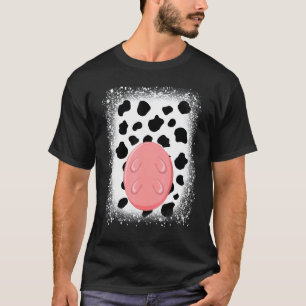 Cow Udders Costume Print Halloween Costume T-Shirt