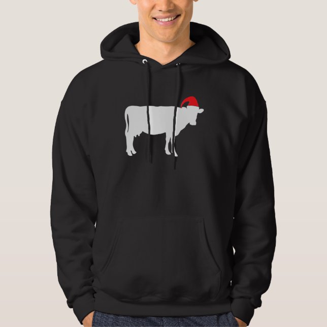 Cow Ugly Christmas Sweater Farmer (Front)